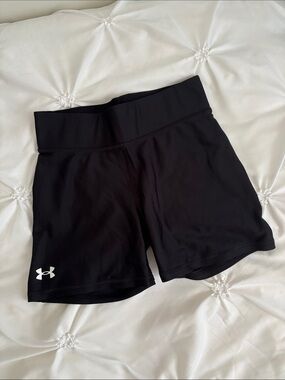 Under Armour Black Women's High-Rise Bike Shorts (NEW Without Tags!)